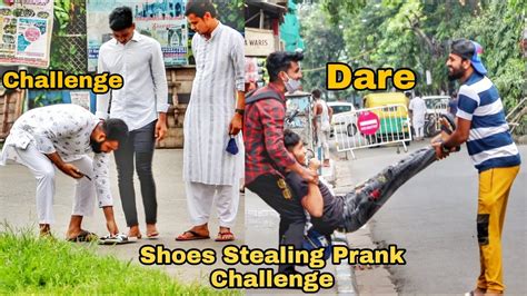 Stealing Shoes Prank 